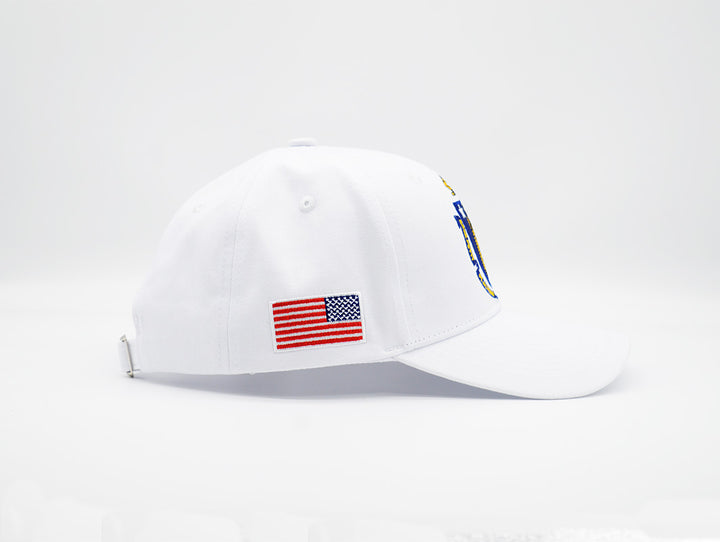 Massachusetts Strapback White - "The Bay State