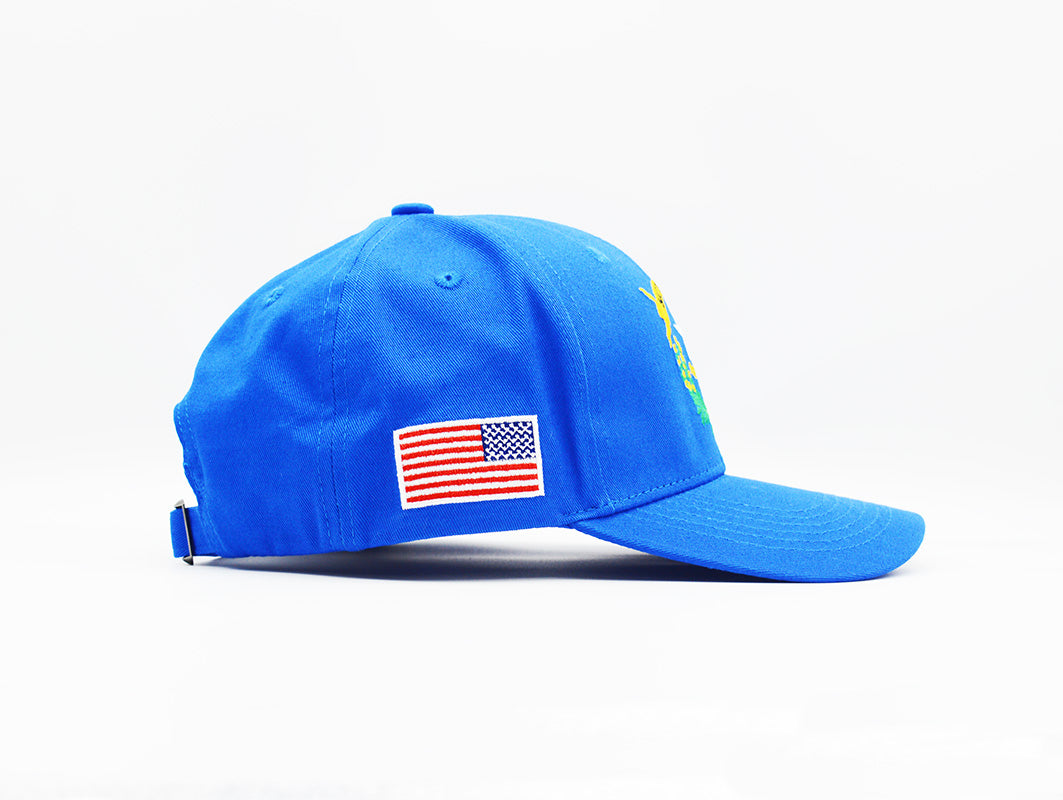 Nevada Strapback Blue - "Battle Born"