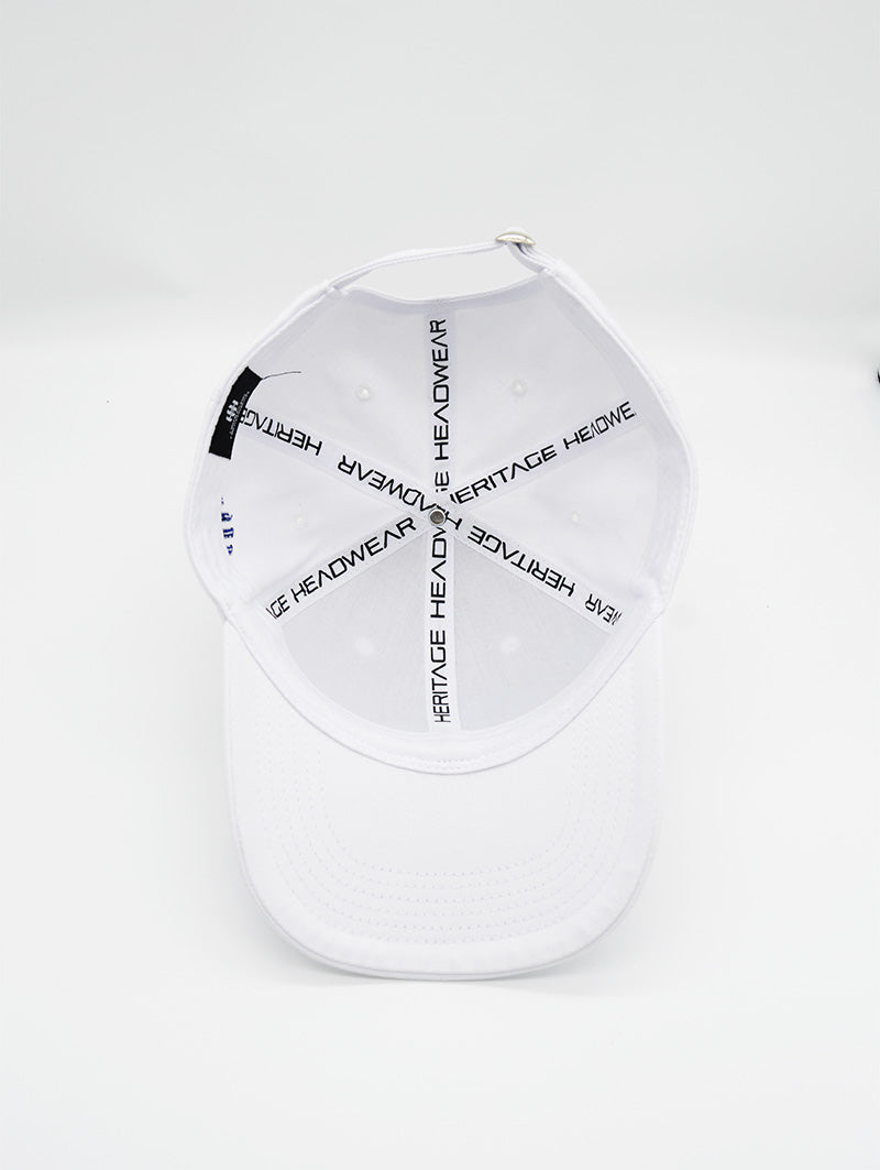 Massachusetts Strapback White - "The Bay State