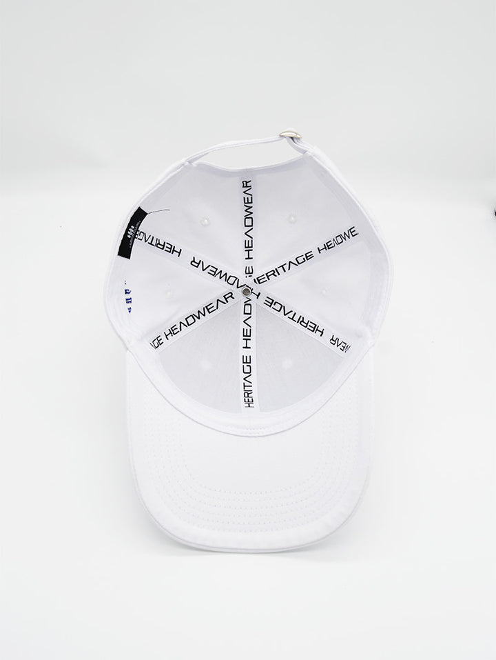 Massachusetts Strapback White - "The Bay State